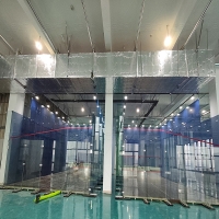 濟(jì)寧航空航天產(chǎn)業(yè)園全景式玻璃壁球館